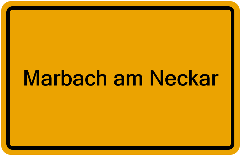 Handelsregisterauszug Marbach am Neckar